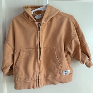 Zara • 18-24M • Full Zip Up Hoodie • Orange